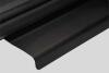 Einstiegsleisten Schutzfolien für VW POLO 6R 3Tuerer (BJ 2009–2014) aus PVC–Schutzfolie, schwarz