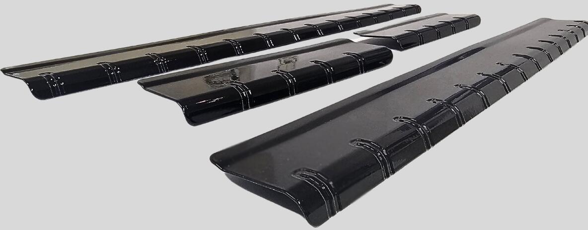 Einstiegsleisten für VOLVO XC60 (BJ 2013–2017) – Aluminium eloxiert & pulverbeschichtet schwarz