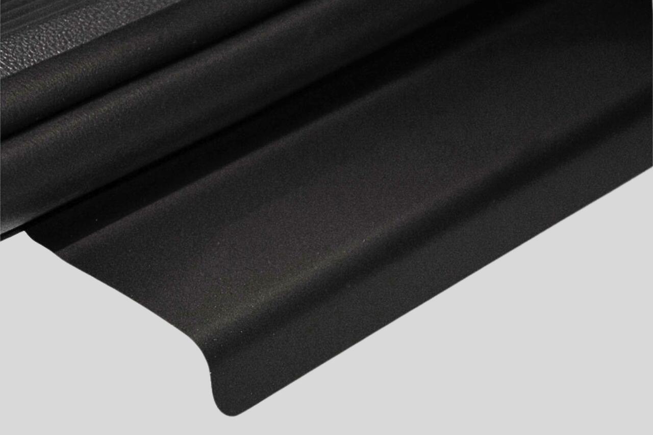 Einstiegsleisten Schutzfolien für VW POLO 6R 3Tuerer (BJ 2009–2014) aus PVC–Schutzfolie, schwarz
