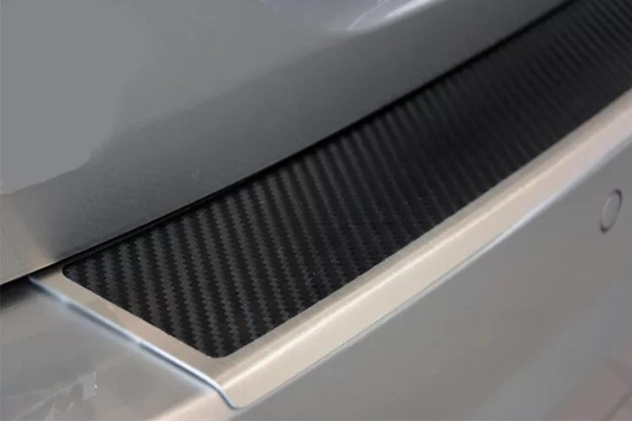 Ladekantenschutz für SMART FORFOUR W453 (BJ 2014–2021) – Aluminium eloxiert, Titan gebürstet,