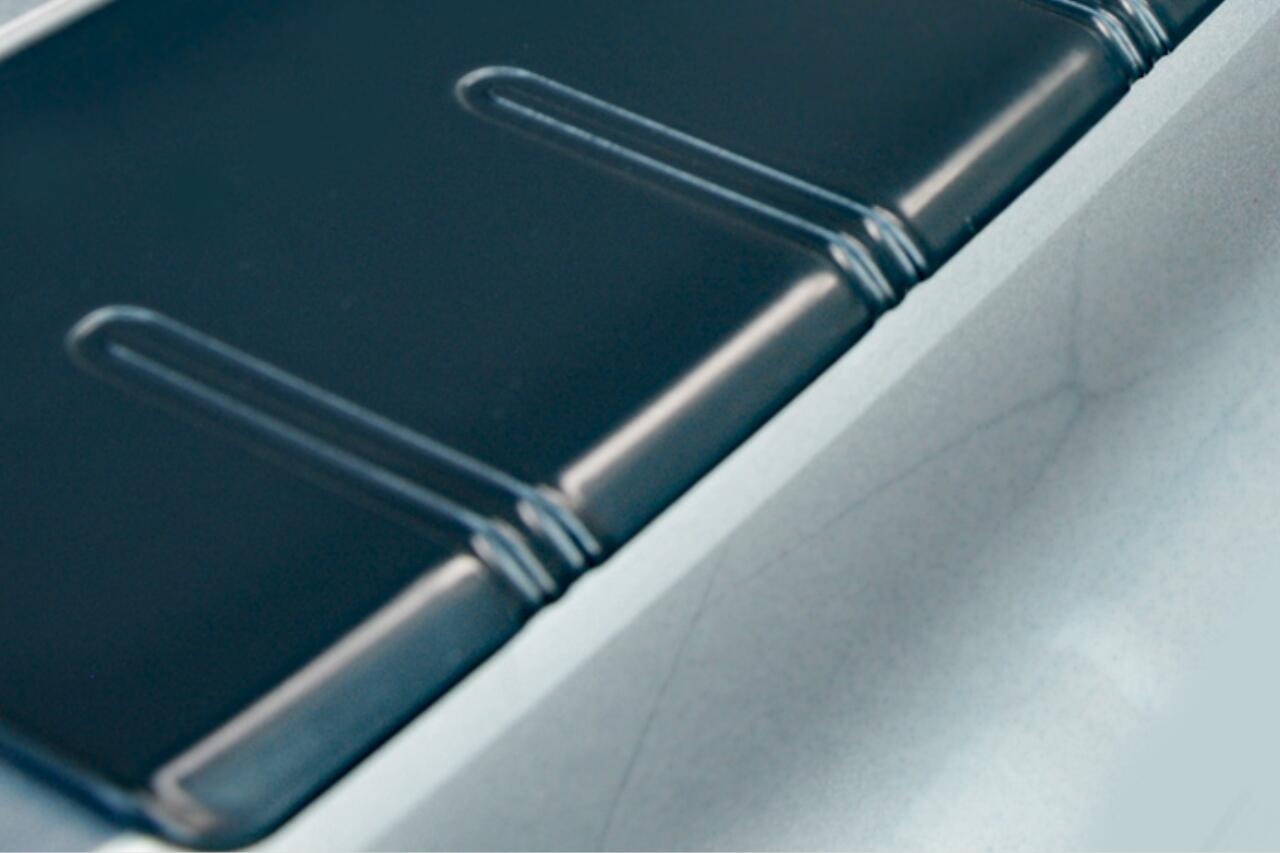 Ladekantenschutz für VW TAIGO (BJ 2021–) – Aluminium eloxiert & pulverbeschichtet, anthrazitgrau,