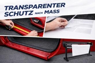 Autotüre Einstieg Schutz nach Maß transparent